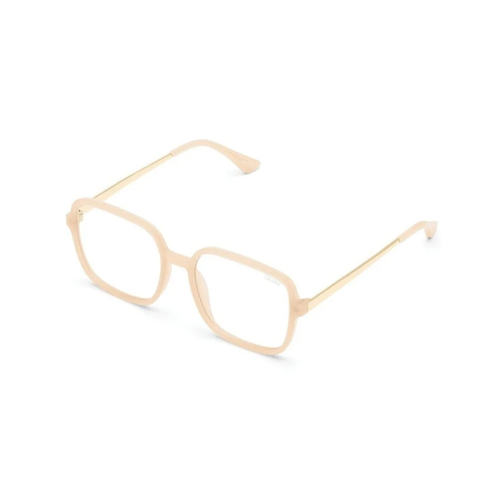 QUAY AUSTRALIA- 9 to 5 Blue light glasses - peach